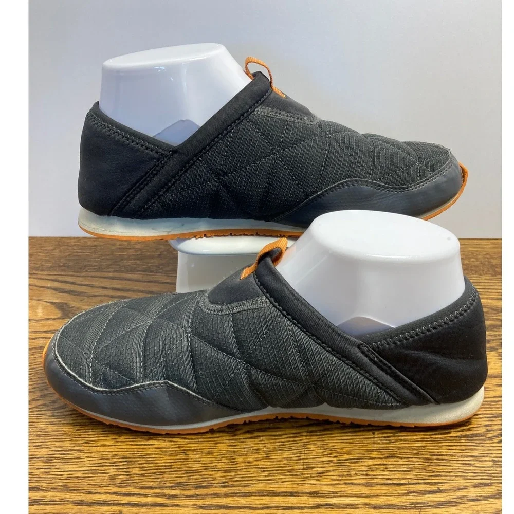 Teva ReEmber Quilted Slip-On Shoes Dark Grey Orange 1135290Y Youth 6 Womens 8